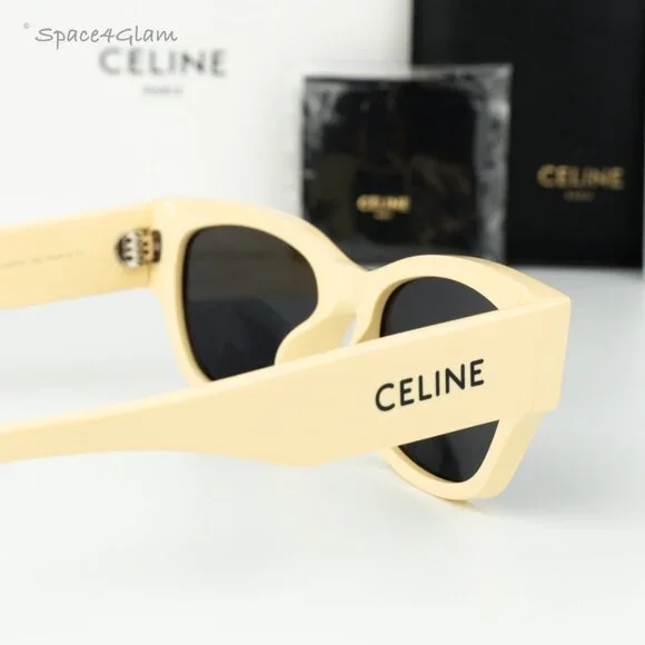 BRAND NEW Celine CL40197U 39A Shiny Light Brown Smoke  display picture 2